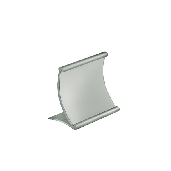 Azar Displays 4"W x 4"H Curved Metal Frame 300885